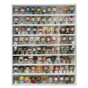 Ver imagem 4 de Expositor Funko Pop (Para 100 Pops) MDF, Portas em Vidro, 8 Vãos, Dom Móveis - Branco