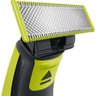 Aparador de Pelos Bivolt Oneblade Qp2521/10 Cinza/verde Phil - 2
