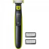 Aparador de Pelos Bivolt Oneblade Qp2521/10 Cinza/verde Phil - 1