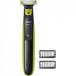 Aparador de Pelos Bivolt Oneblade Qp2521/10 Cinza/verde Phil - 1 Aparador de Pelos Bivolt Oneblade Qp2521/10 Cinza/verde Phil - 1