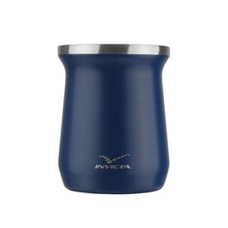 Cuia Térmica 250ml Azul Invicta - 1