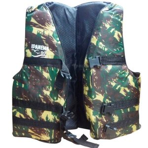 Colete Salva Vidas Camuflado Ipanema - 90 Kg