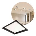 Ver imagem 1 de Painel LED Embutir Recuado 29,5x29,5cm Preto 24W 4000k Luz Neutra Opus ST1947