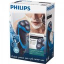 Ver imagem 3 de Barbeador Sem Fio At756/16 Bivolt Preto/azul Philips