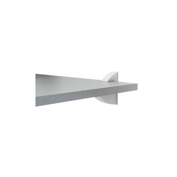 Prateleira Prat-K Reta Vangard Concept Branca 25x80cm com Suporte Branco - 3