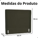 Ver imagem 7 de Cabeceira de Cama Box Estofada 195 Cm King Stela Suede