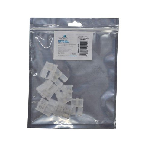 Emenda Para Fita Led Cob 12V 18W Pacote C/ 10 Peças Gaya