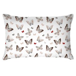 Jogo de Cama de Casal Percal 180 Fios - 100% Algodão Premium Linea - Kaki 7380 - 7