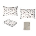 Ver imagem 6 de Jogo de Cama de Casal Percal 180 Fios - 100% Algodão Premium Linea - Kaki 7380