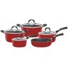 Conjunto De Panelas Mônaco 6 Peças Vermelha - Tramontina - 3