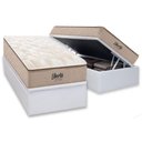 Ver imagem 2 de Cama Box Baú Crc Solteiro +Colchão Molas Libertá Inovaflex -