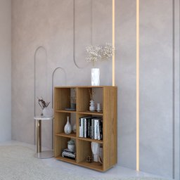 Estante Zenilde:freijó - 2