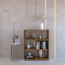 Estante Zenilde:freijó - 1