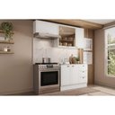 Ver imagem 1 de Kit Cozinha Modulada 3 Peças Bella (2aéreos+1balcão) C3p25 Branco - Carraro