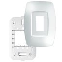 Ver imagem 1 de Placa 4"" X 2"" com Suporte 1 Módulo Vertical Elegance - 2758 - Fame Placa 4x2 C/sup.1 Mod.vert.eleg