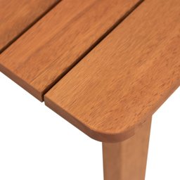 Mesa Garden Quadrada Natural - 5