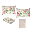 Ver imagem 6 de Jogo de Cama Queen Size - 100% Algodão Premium Plus - Pérola 7316-3
