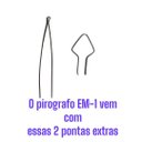 Ver imagem 4 de Pirógrafo Em-1 Palante - 1 Temperatura 110/220v