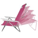 Ver imagem 3 de Cadeira Reclinável Summer Pink - Mor 2118
