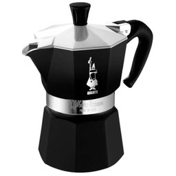 Cafeteira Italiana Bialetti Moka Express 6 Xícaras Preta - 1