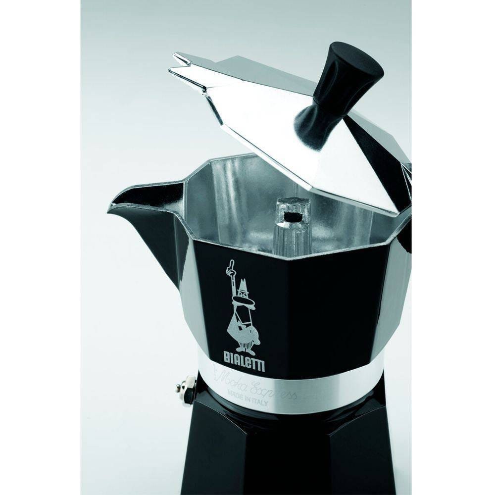 Cafeteira Italiana Bialetti Moka Express 6 Xícaras Preta - 2