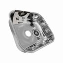 Ver imagem 3 de Cuba Cozinha Aço Inox American Steel 304 40x34x14 Numero 0