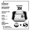 Cuba Cozinha Aço Inox American Steel 304 40x34x14 Numero 0 - 2