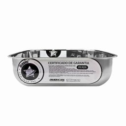 Cuba Cozinha Aço Inox American Steel 304 40x34x14 Numero 0 - 4