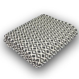 Tapete Passadeira 2,00M x 65cm Grande para Cozinha Nórdico - Preto - 4