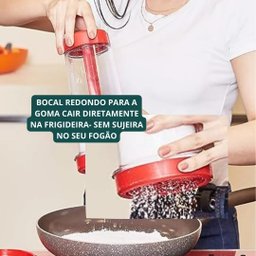 Super Tapioqueira Peneira Polvilhador Tapioca Armazena Beiju - 7