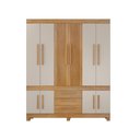 Ver imagem 1 de Guarda-Roupa Valdemóveis Bem Te Vi 10 Portas 3 Gavetas