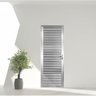 Porta com Veneziana Ventilada Alumínio Alumifort Sasazaki 1 Folha 216 x 78 x 5,4cm - 1