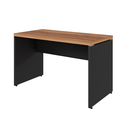 Ver imagem 2 de Mesa para Escritorio 40mm Pé Painel Savoia 150x60 Cor Nogal/preto