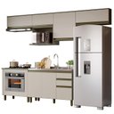 Ver imagem 1 de Cozinha Modulada Connect 7 Peças Duna/cristal com Balcão Forno - Móveis Henn