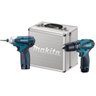 Combo Makita Dk1493 = Furadeira Hp330d + Parafusadeira Impacto Td090d + 02 Baterias + Maleta + - Biv - 1