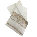 Ver imagem 2 de Jogo de Toalhas Premium Barroca 5 Peças - Branco