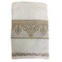 Ver imagem 1 de Jogo de Toalhas Premium Barroca 5 Peças - Branco