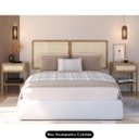 Ver imagem 2 de Cabeceira Casal e Queen com 2 Mesas Laterais Arlo A10 Hanover - Mpozenato