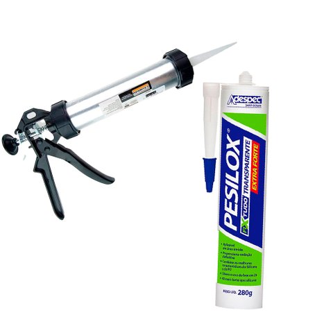 Adespec Pesilox Transparente Cart 280g Aplicadora