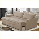 Ver imagem 1 de Sofá sem Caixa Retrátil e Reclinável 1,65m com Molas Maira Suede Rover & Beato