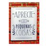 Decoração - Quadro Decorativo 42x28cm sem Moldura Frases Reflexivas - 1