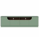 Ver imagem 1 de Rack Bancada Santorini Hortelã/amêndoa para Tv até 75” - Colibri