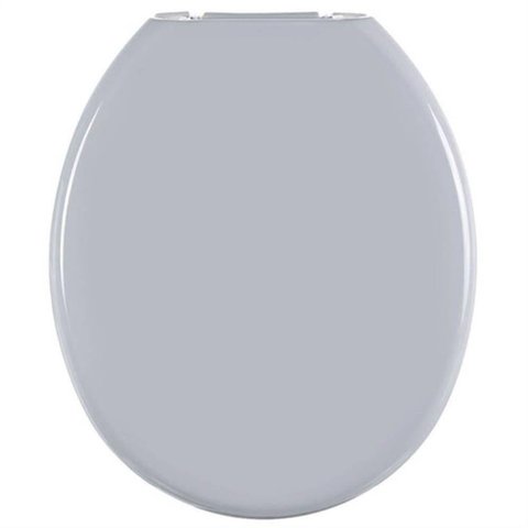 Assento Almofadado Oval Cinza Claro CZ2 - TPK/AS - ASTRA