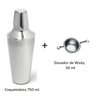 Coqueteleira Inox 750ml - Drinks + Dosador De Whisky - 1