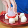 Forma de Silicone 6 Peças para Cozinhar Ovos Magic Egg Boil - 4
