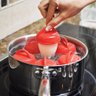 Forma de Silicone 6 Peças para Cozinhar Ovos Magic Egg Boil - 5