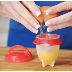 Forma de Silicone 6 peças para cozinhar ovos magic egg boil - 3
