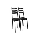 Ver imagem 2 de Kit com 2 Cadeiras Sala de Jantar Cozinha Europa