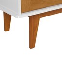 Ver imagem 3 de Buffet Sevilha Noah 4 Portas MDF MDP Branco Nature Casah