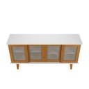 Ver imagem 4 de Buffet Sevilha Noah 4 Portas MDF MDP Branco Nature Casah